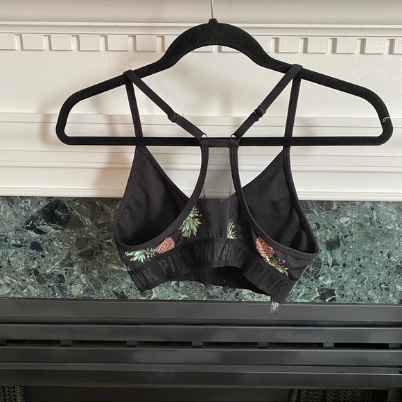 Victoria's Secret PINK Sports Bra with Pineapple Print - Picture 3 of 9